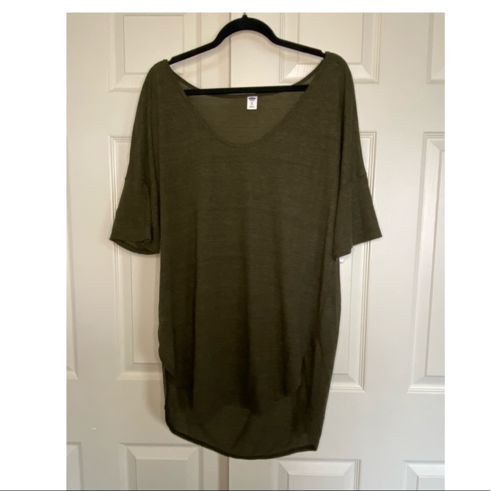 Old Navy Olive Tunic Knit top